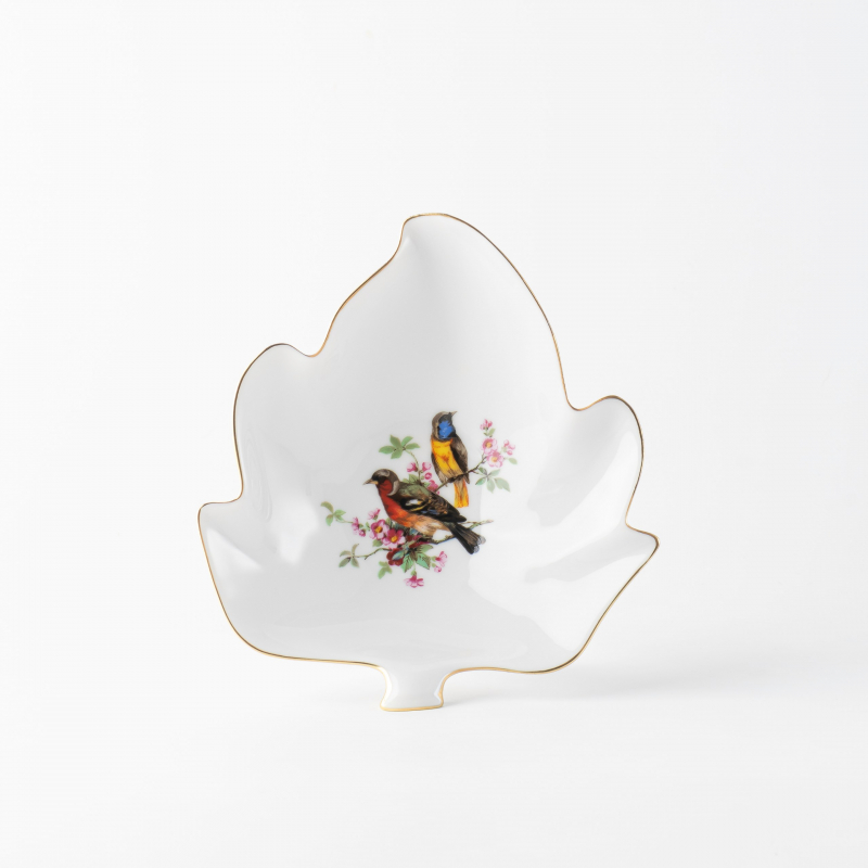 Розетка Лист серия птицы, 12 см