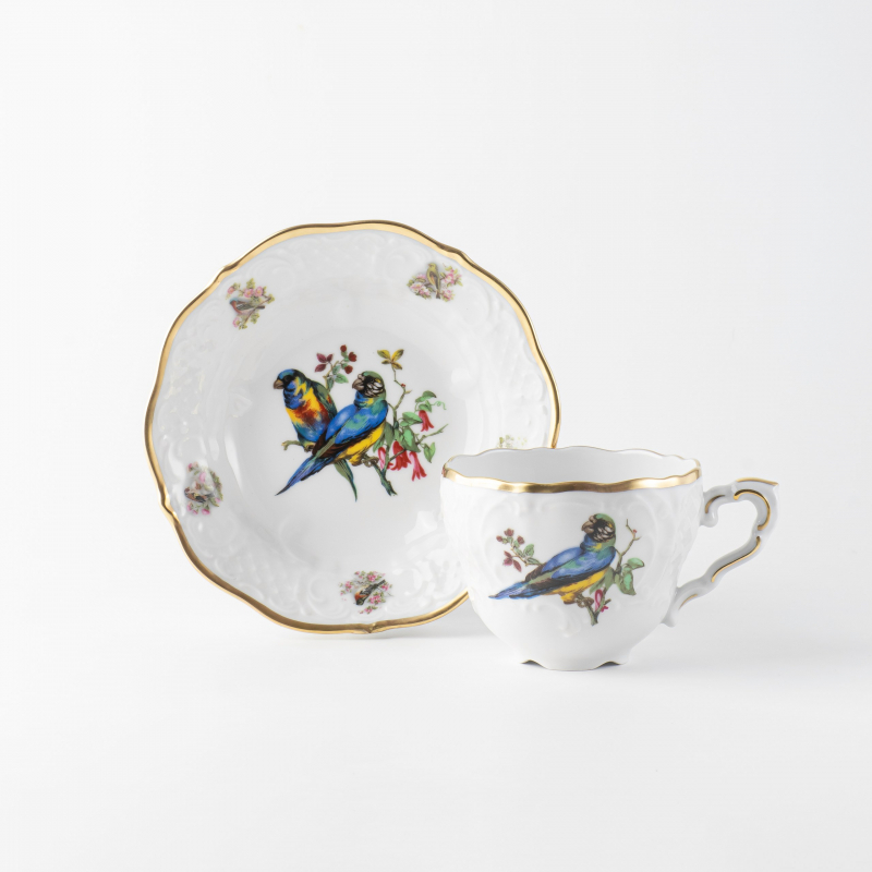 Кофейная пара серия Птицы, 0.21л
