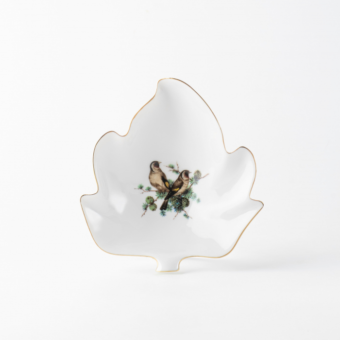 Розетка Лист серия птицы, 14 см