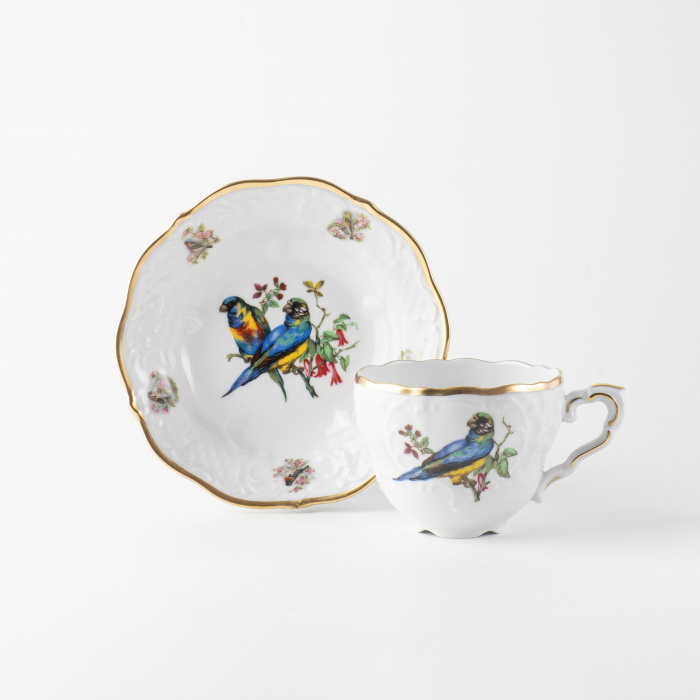 Кофейная пара серия Птицы, 0.21л
